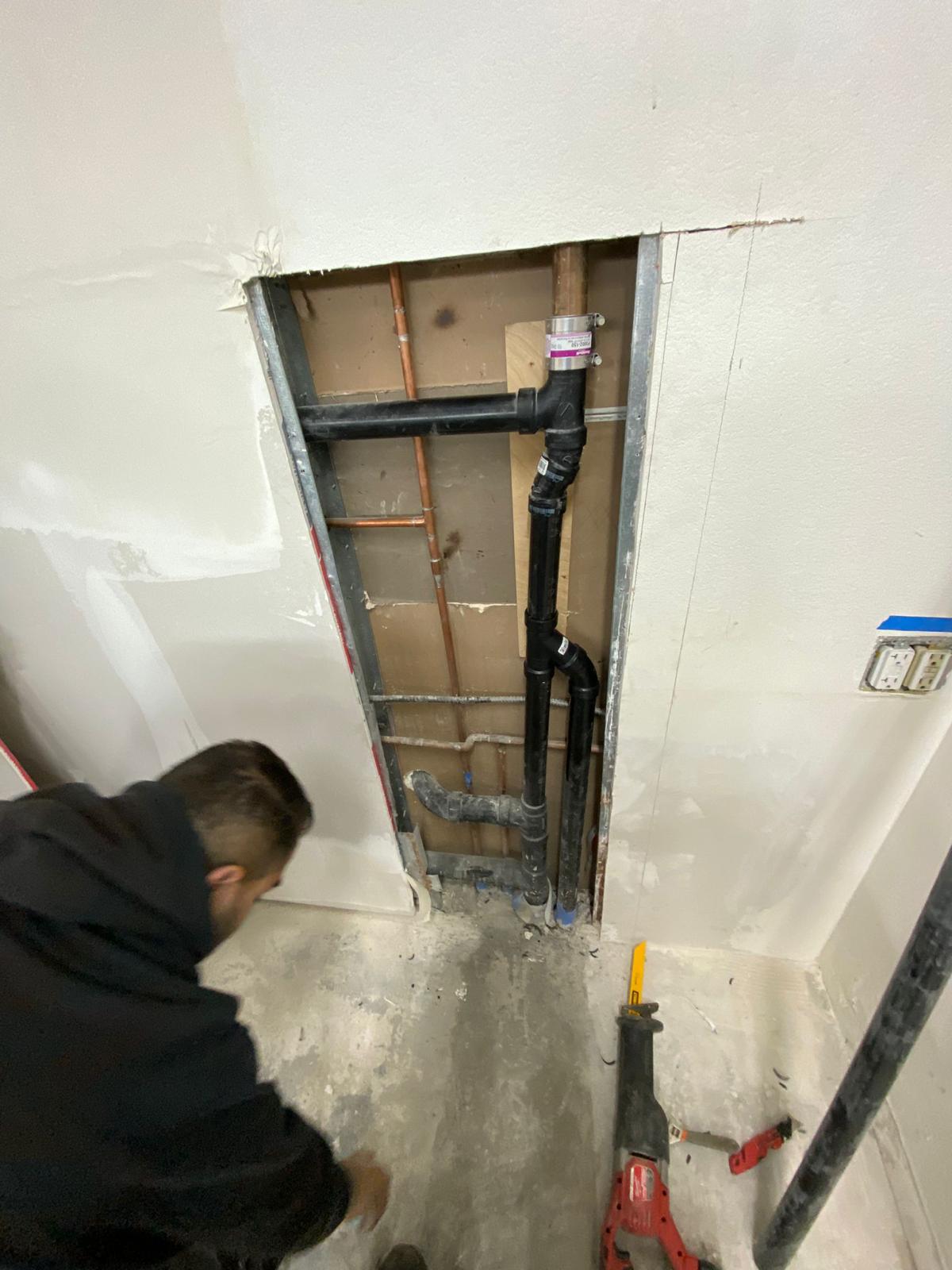 GB Plumbing service project 13 in Burlingame CA